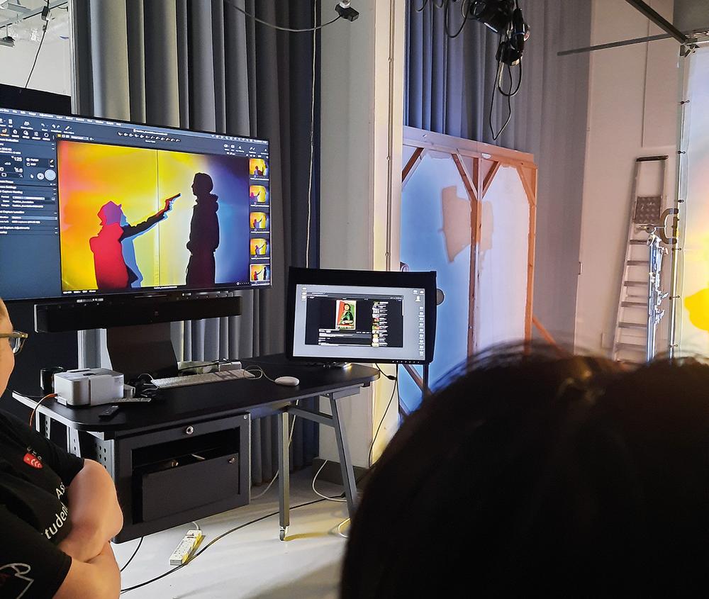 Television studio within ACI faculty