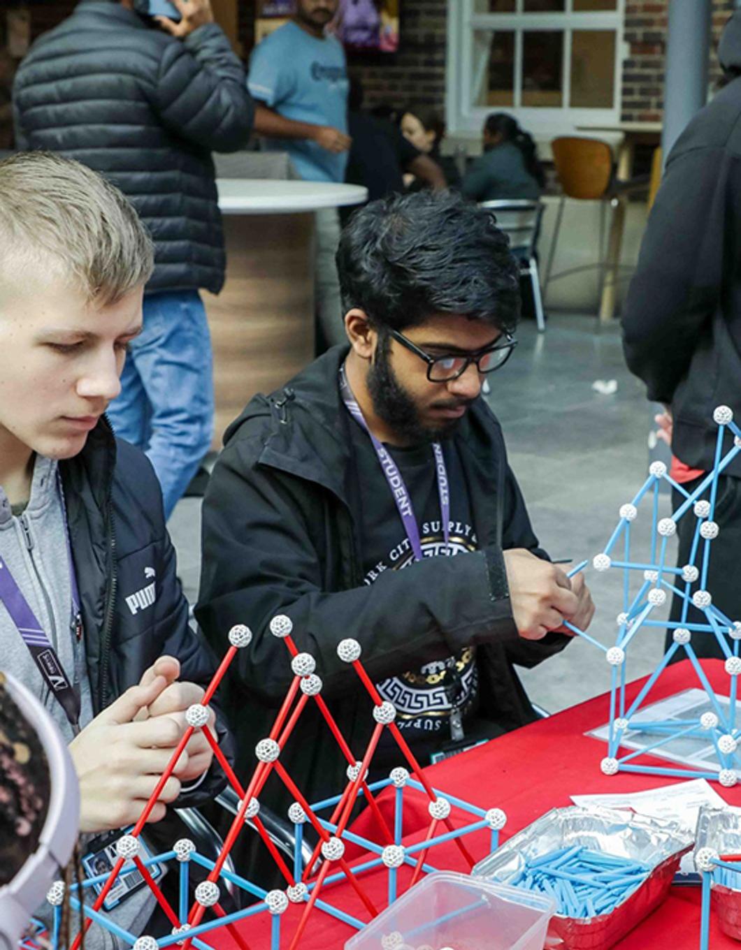 Students at STEM festival