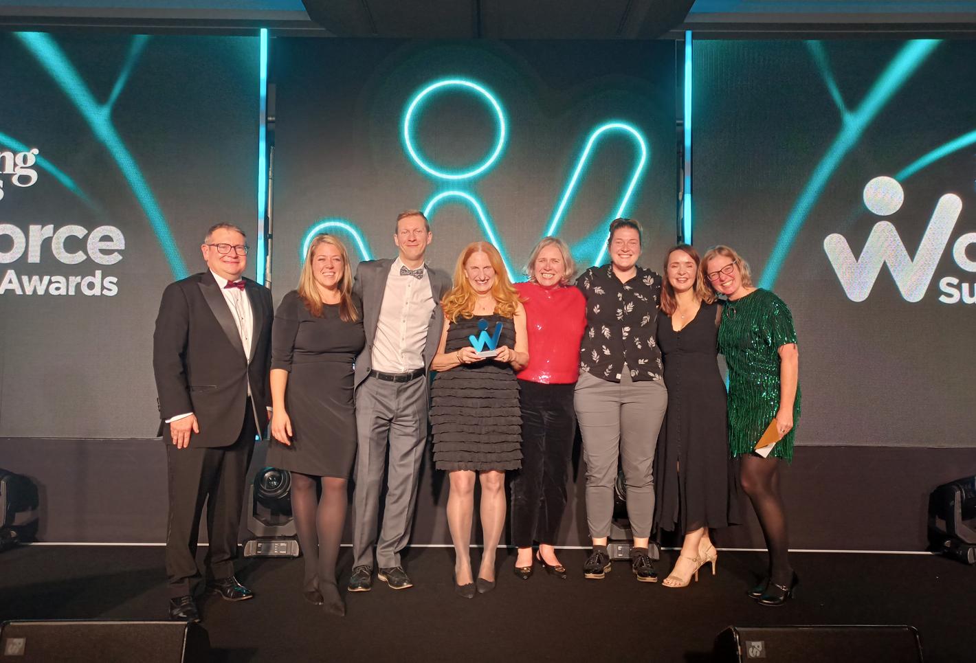 Middlesex University staff at Nursing Times Workforce Awards