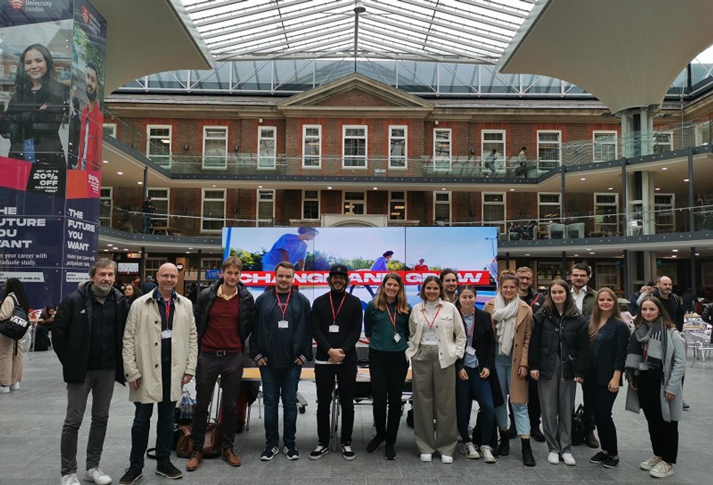 Austrian students enrolled in MDX experience campus Hendon