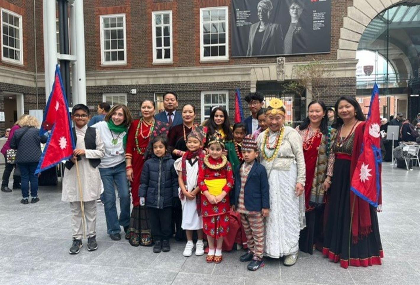 Local people visit event for elderly