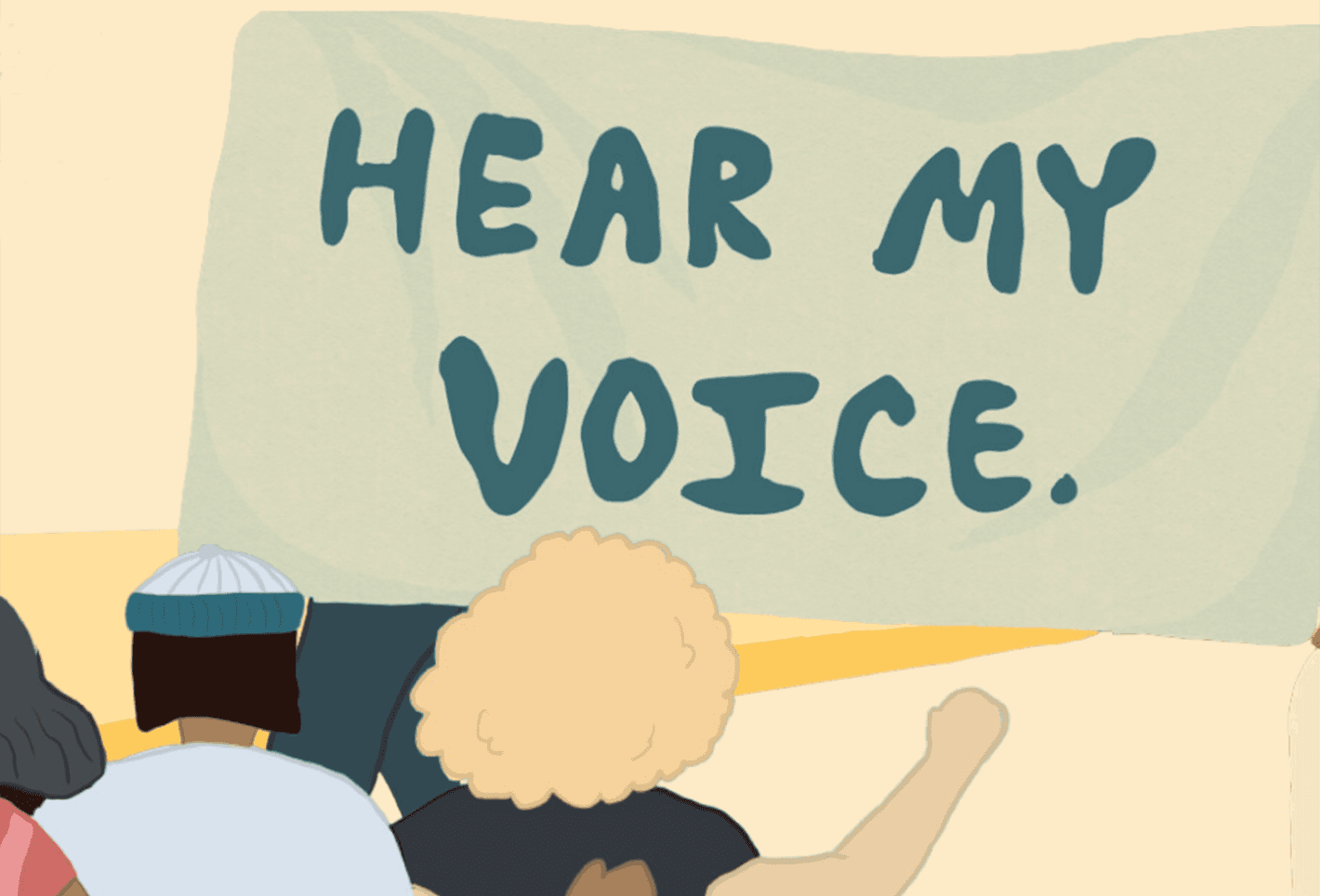 Hear My Voice banner