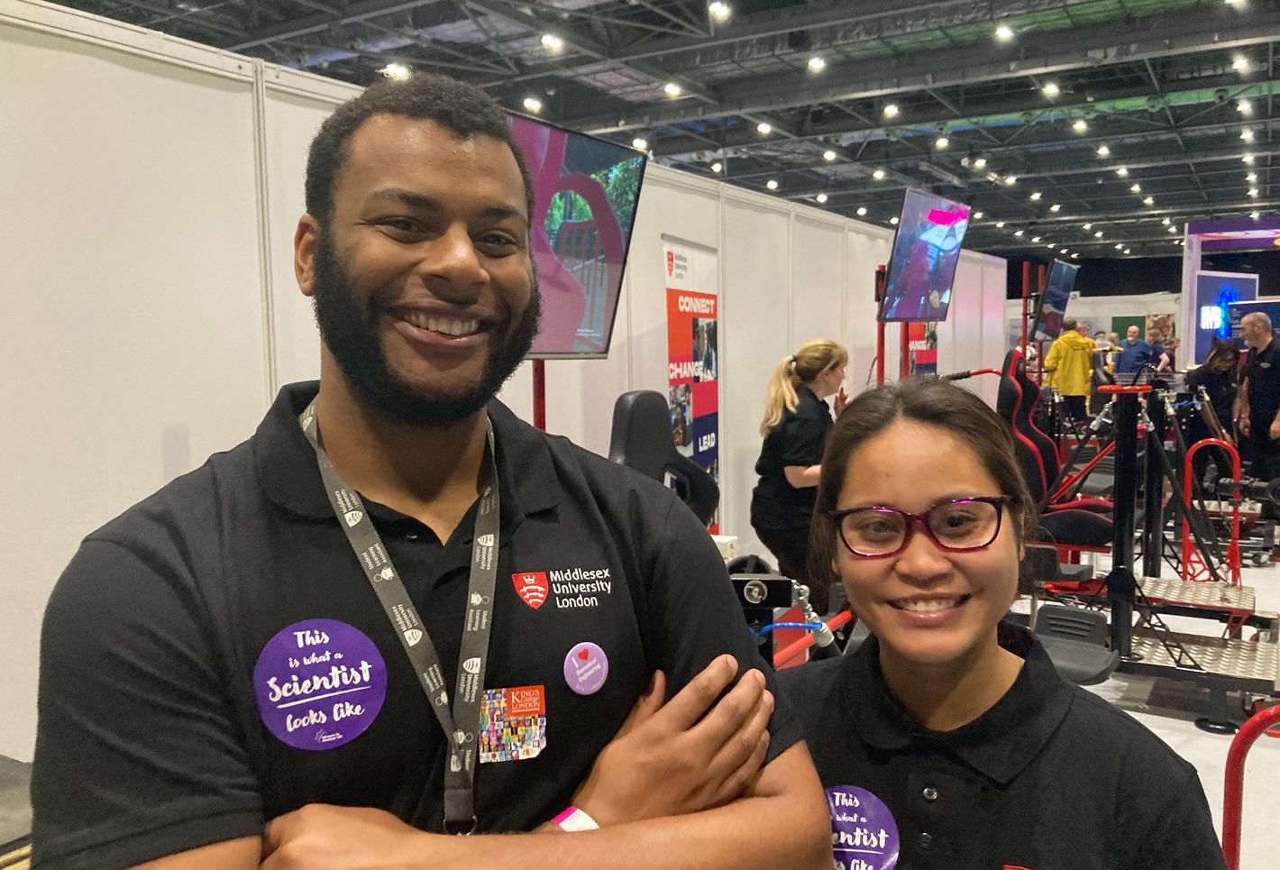 Middlesex exhibitors at New Scientist Live festival
