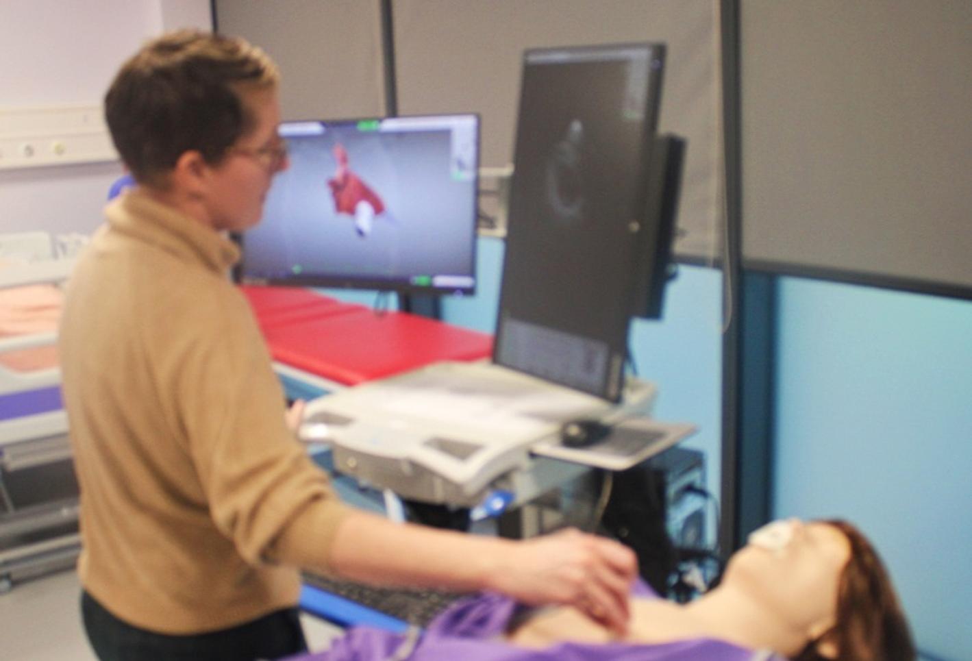 Picture of a High-tech Cardiology scanning