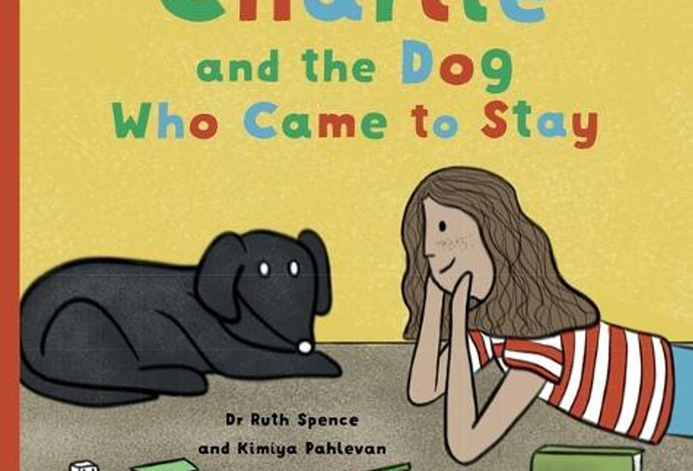 Picture from the book Charlie and the dog who came to stay