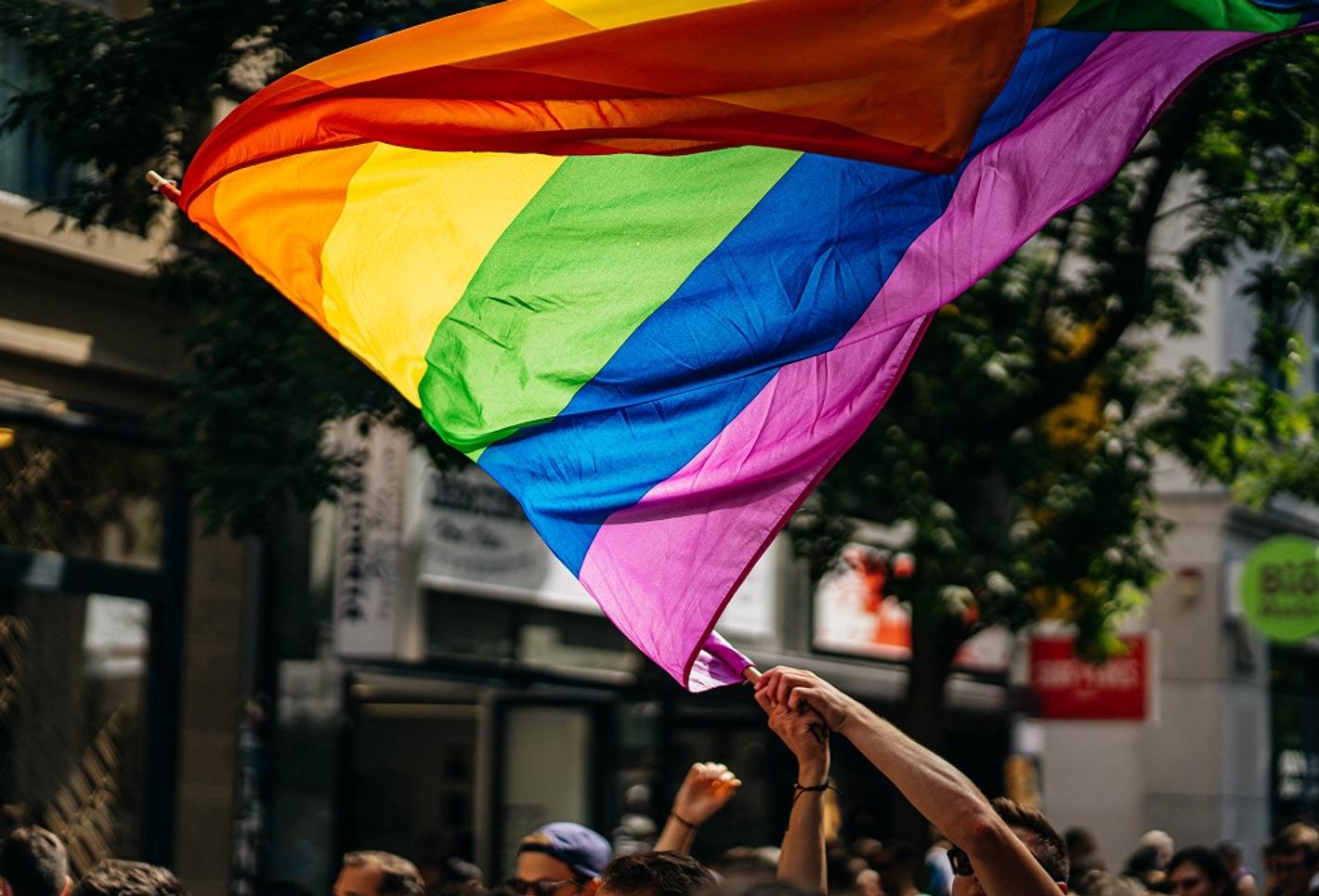 a photo of LGBTQ flag