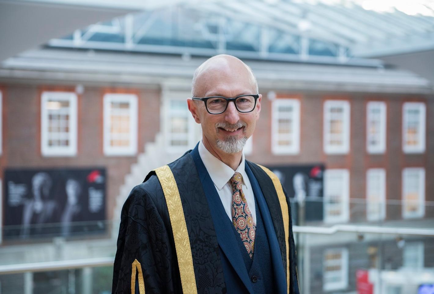 A portrait of Professor Nic Beech