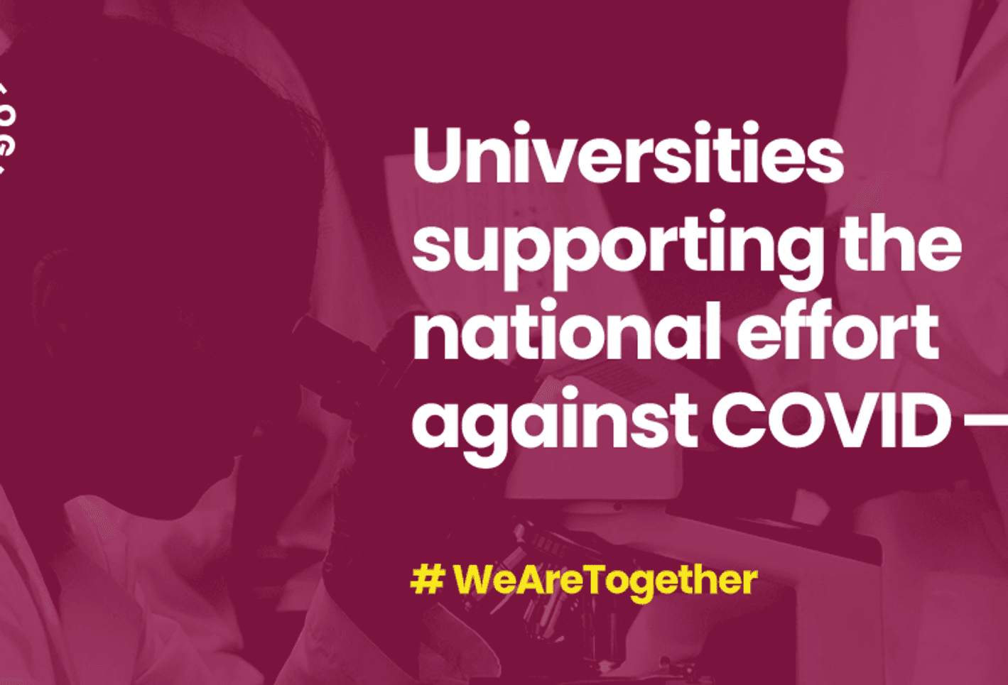 We are together banner