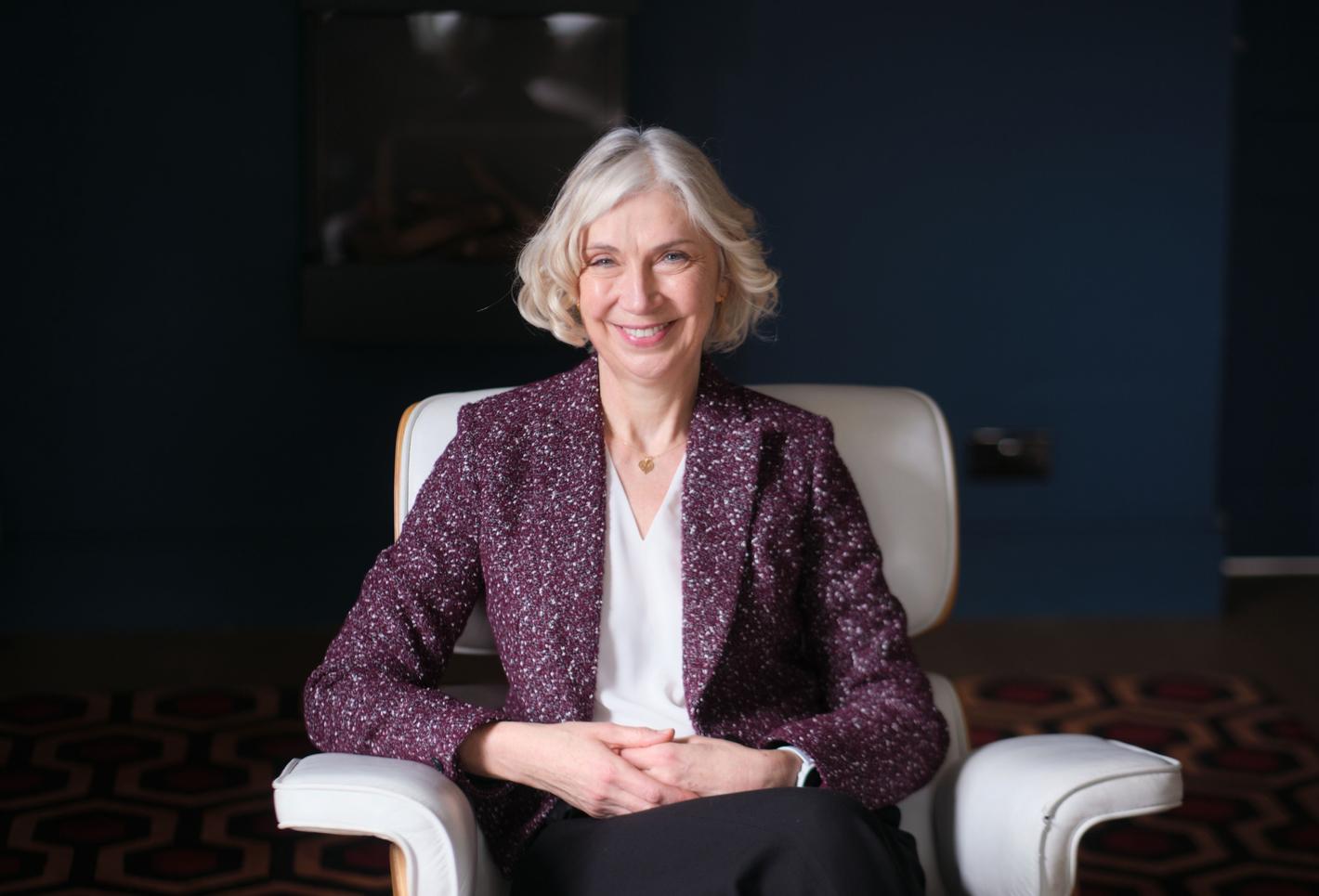 Photo of Professor Shân Wareing who has been appointed as the new Vice-Chancellor of Middlesex University