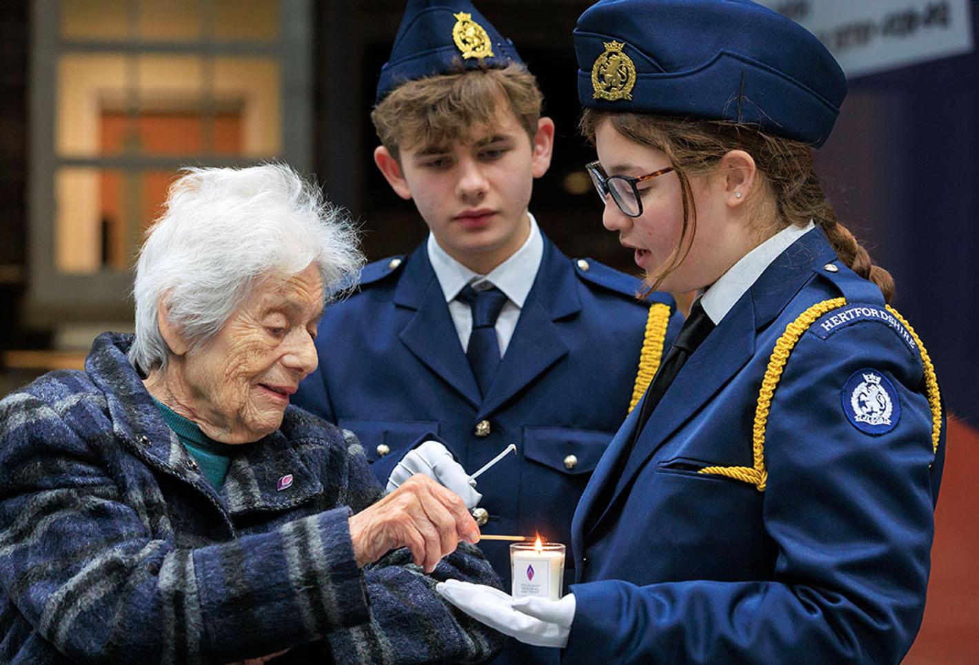 Holocaust survivor Vera Schaufeld MBE