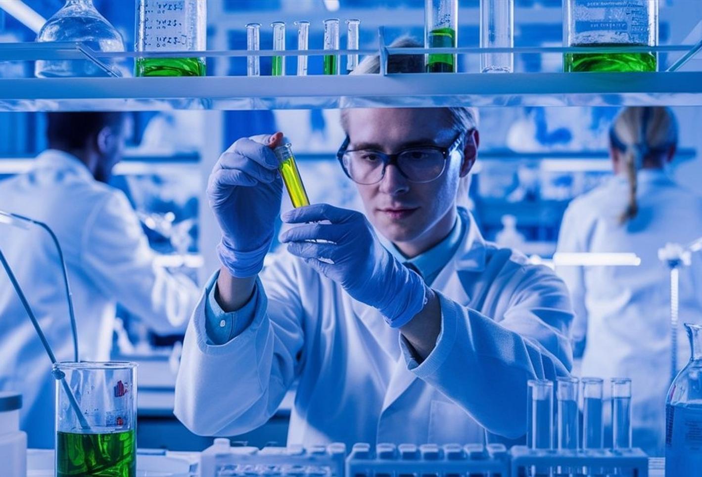 Scientists in a laboratory