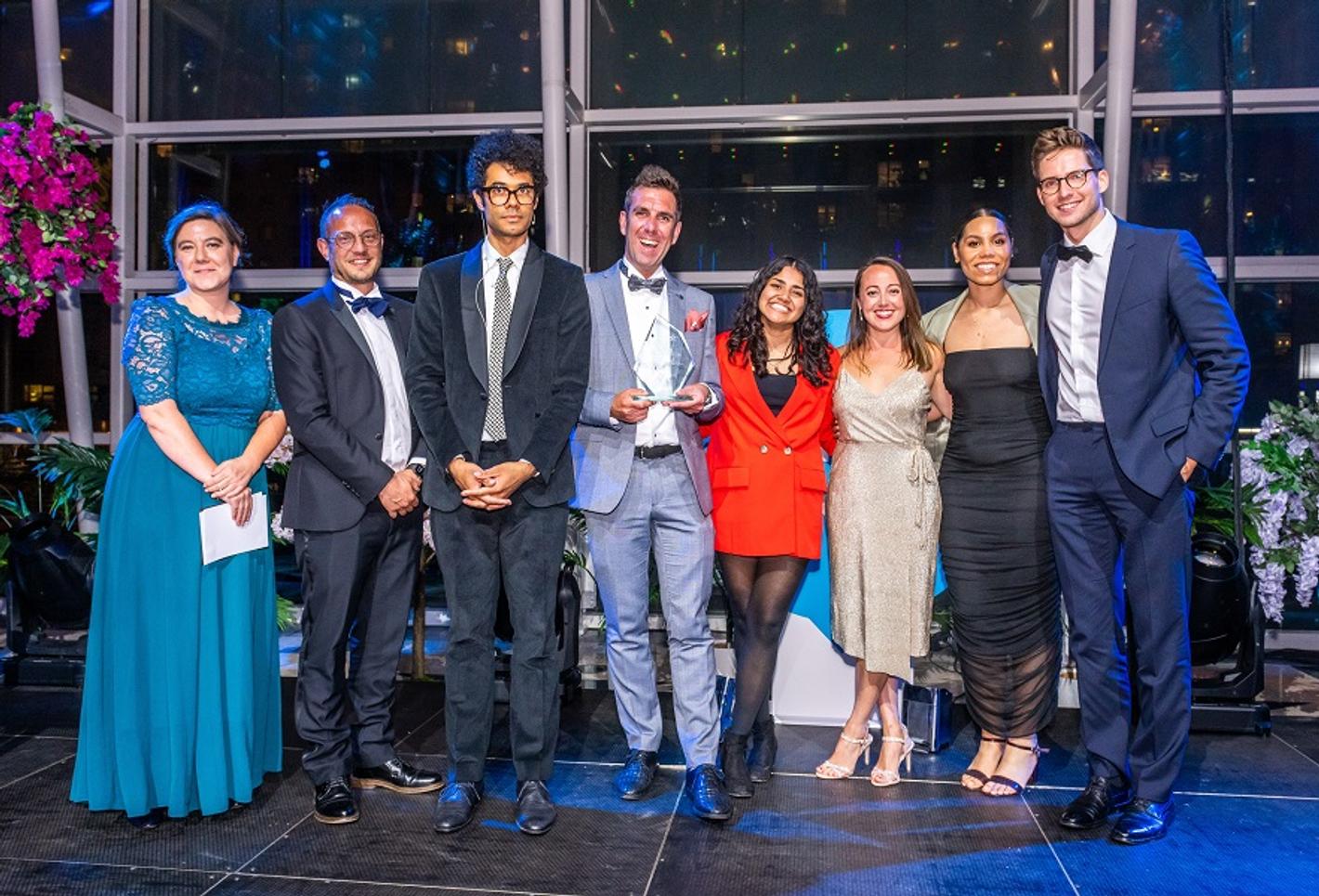 Mdx winning at the whatuni awards
