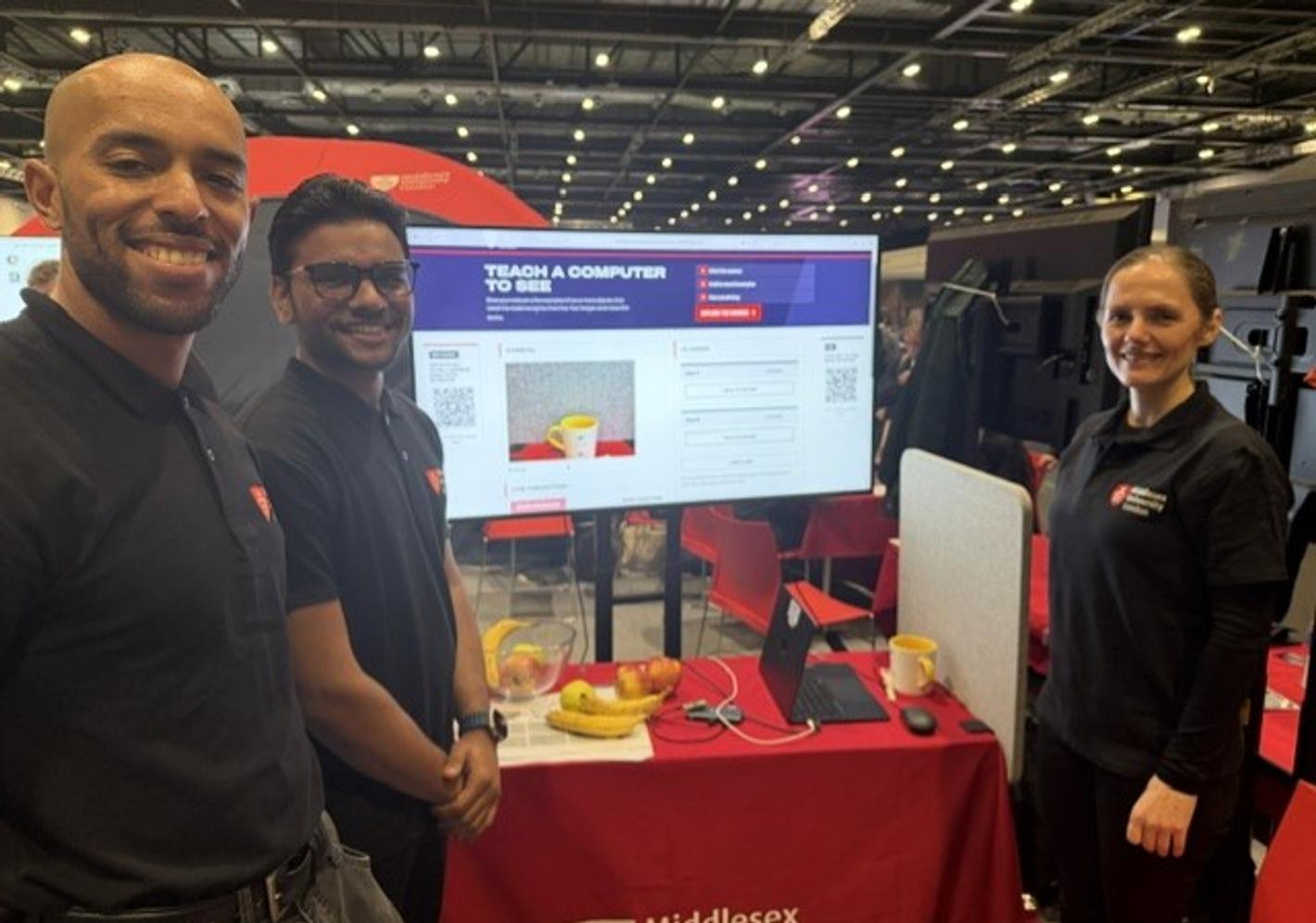 Computer Science display at New Scientist Live