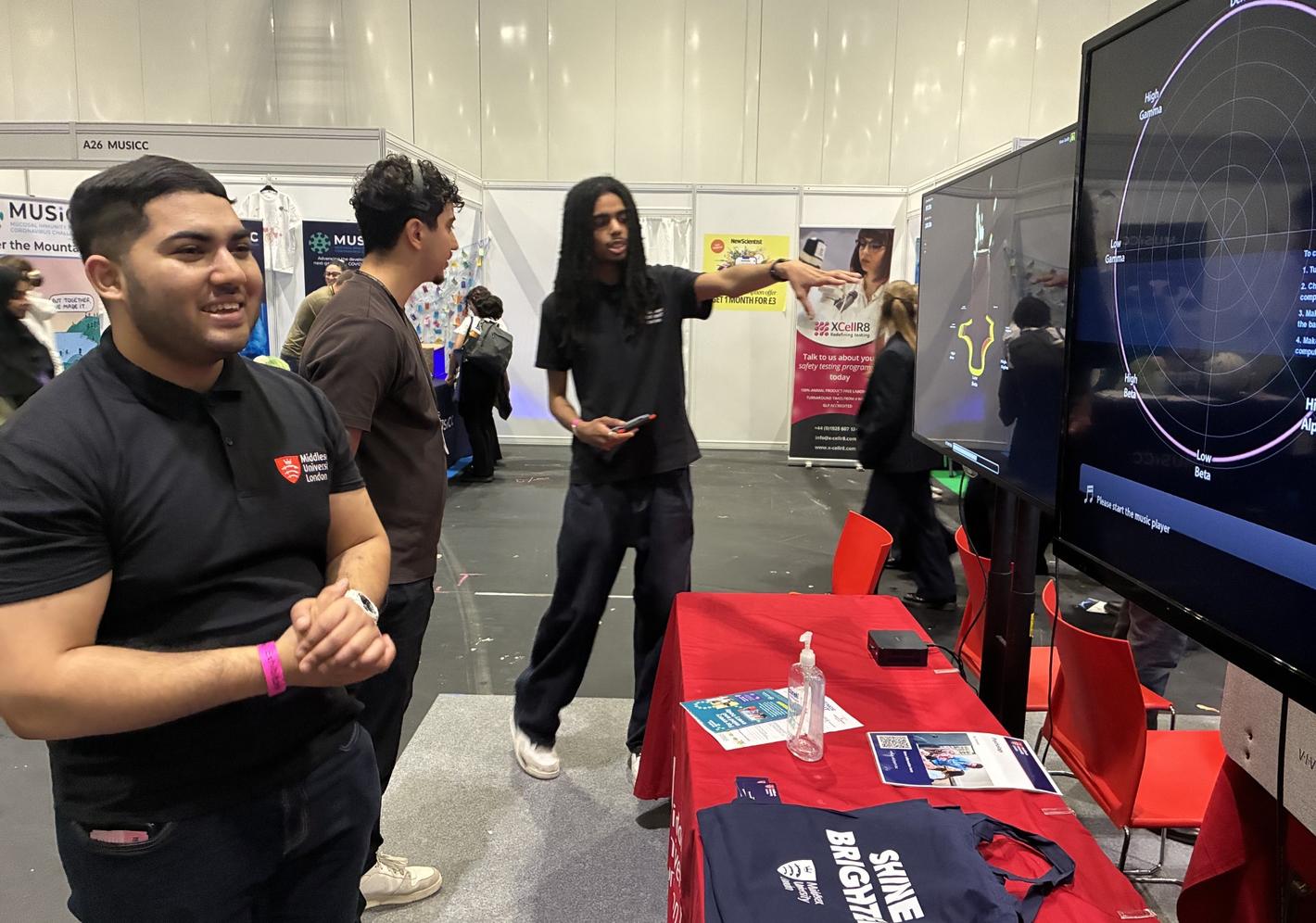 Exhibit at New Scientist Live