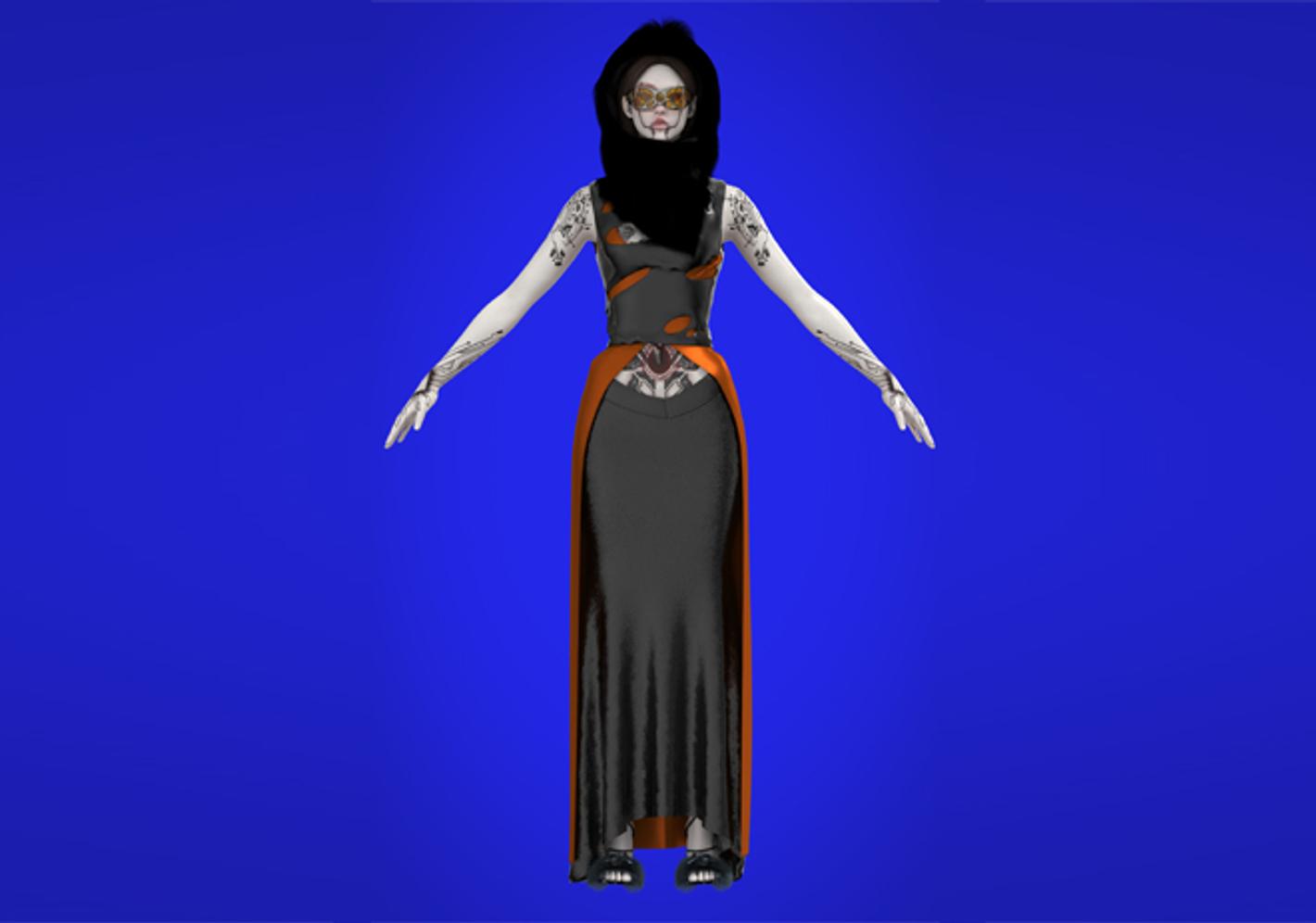 Digital 3D character