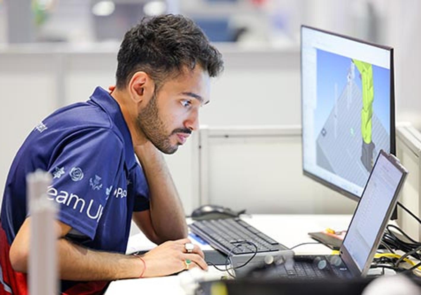 Pratham at WorldSkills event.