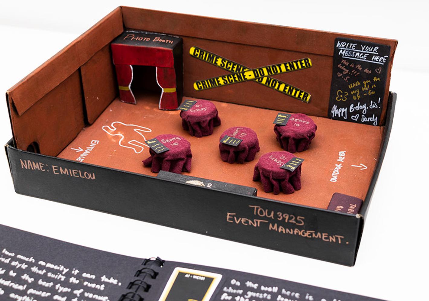 A 3d model of a venue