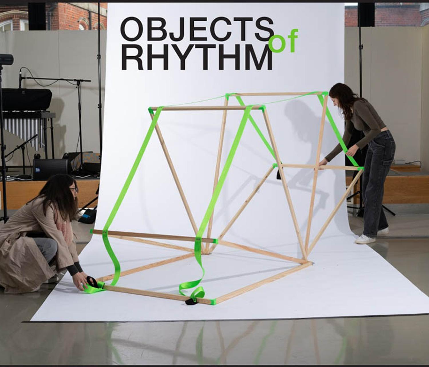 Objects of Rhythm sculpture