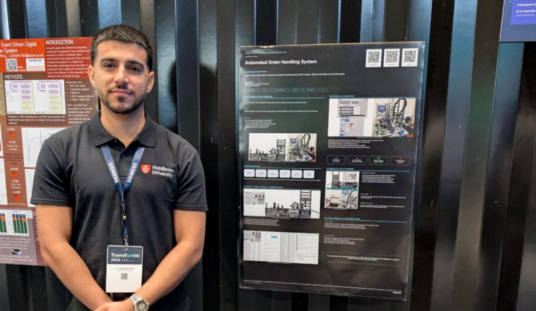 Arash at Siemens Transform