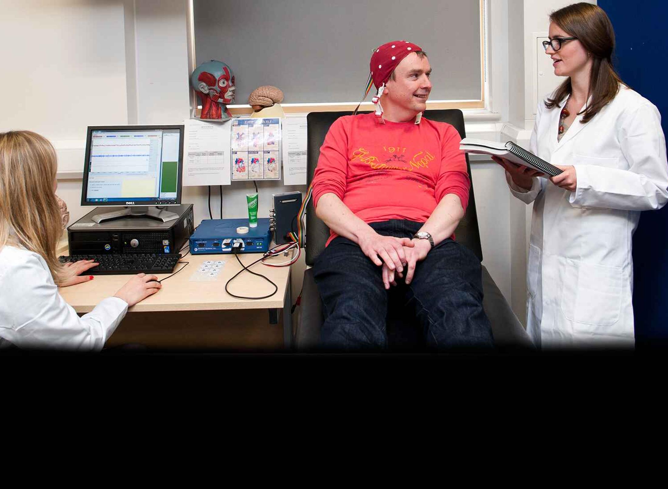 Doctors and a patient