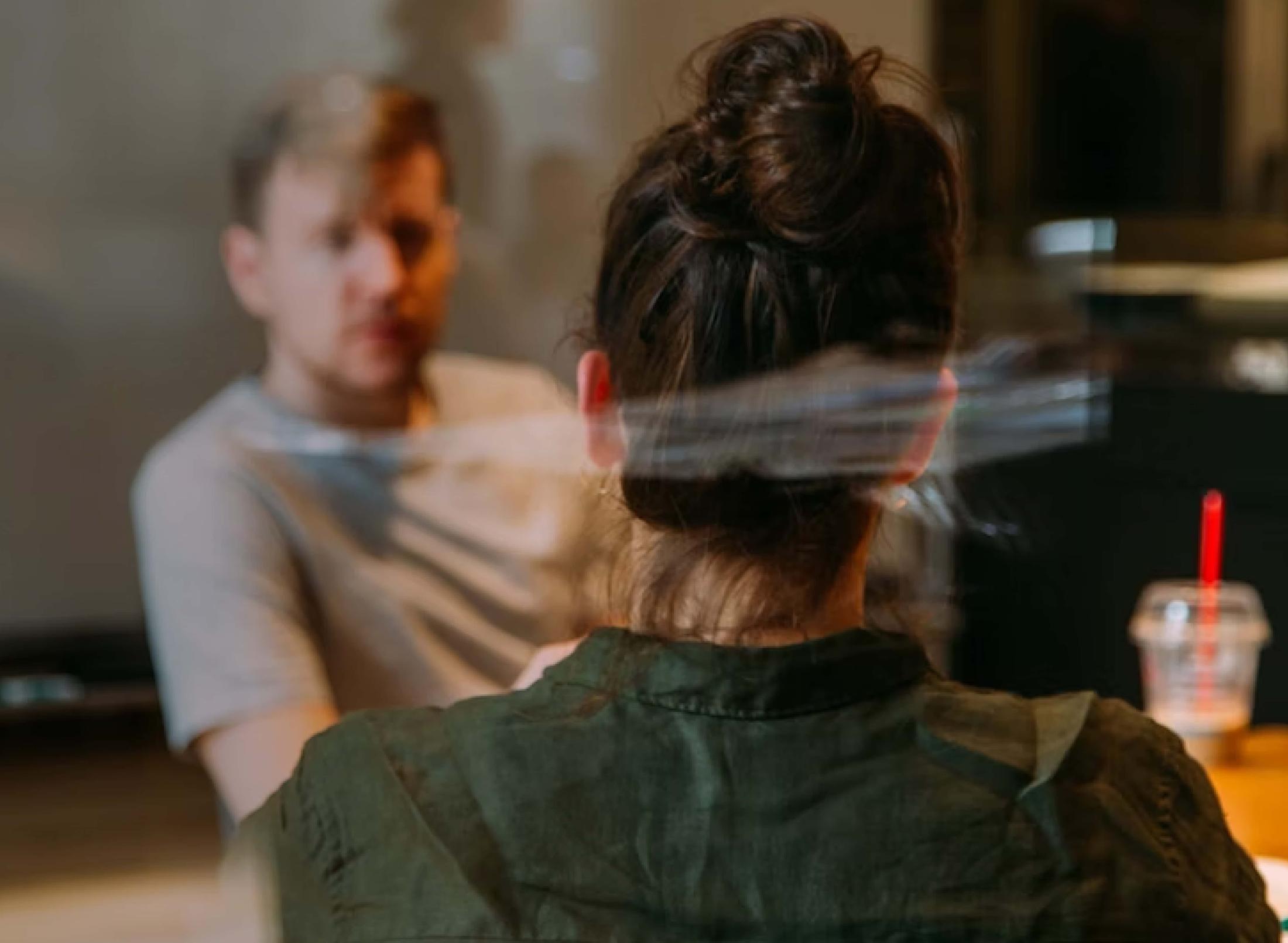 People in a cafe
