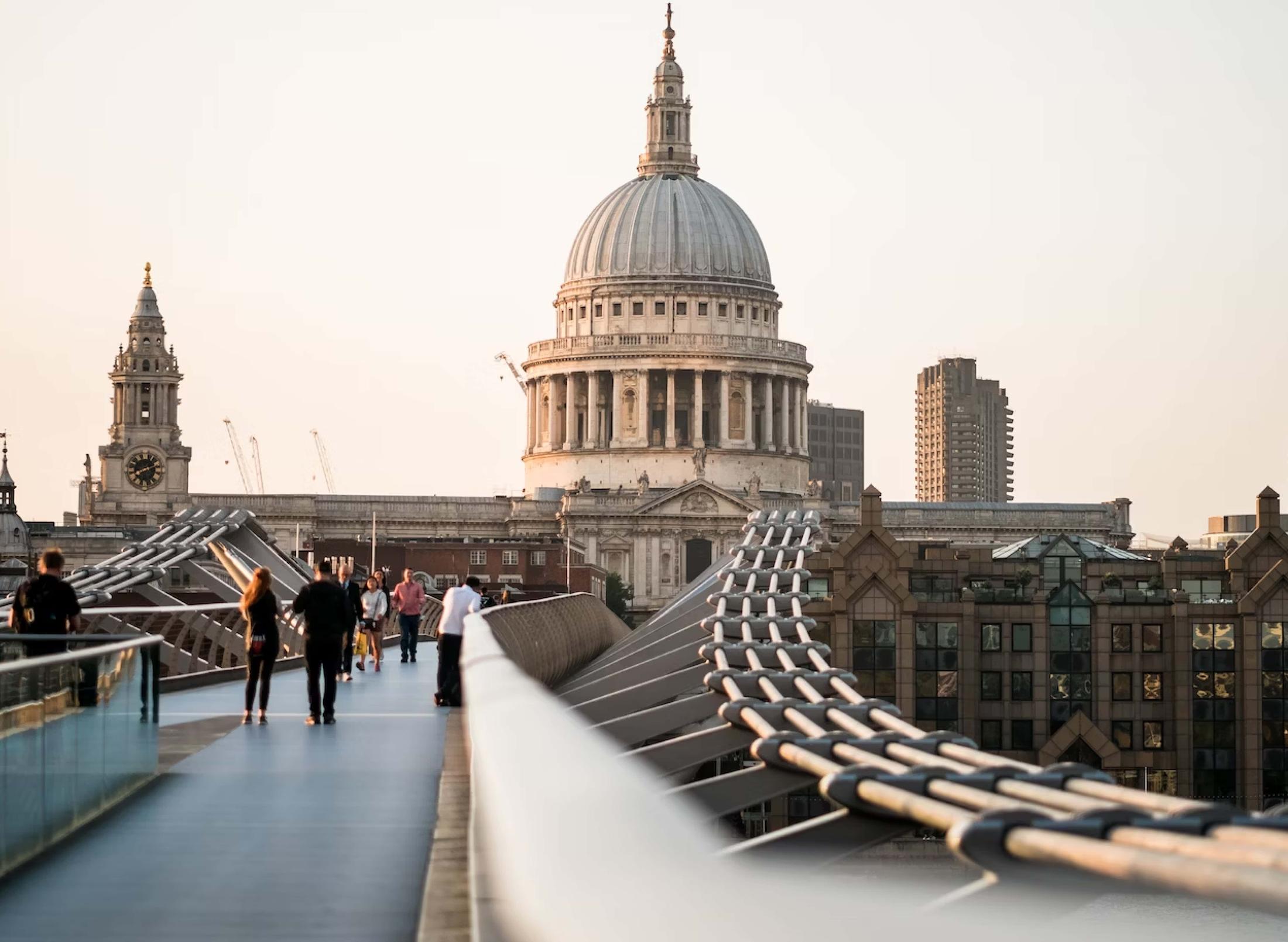 St Pauls Cathedral and City