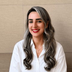 Portrait headshot of Middlesex graduate Zahra Haji Ghorbani.