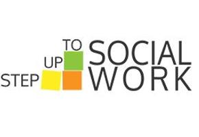 logo of and link to Step up to Social Work