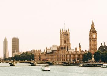 The Houses of Parliament in London