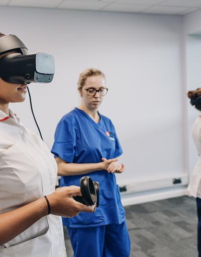 VR simulation
