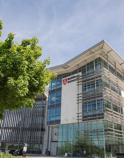 The Sheppard library on a sunny day