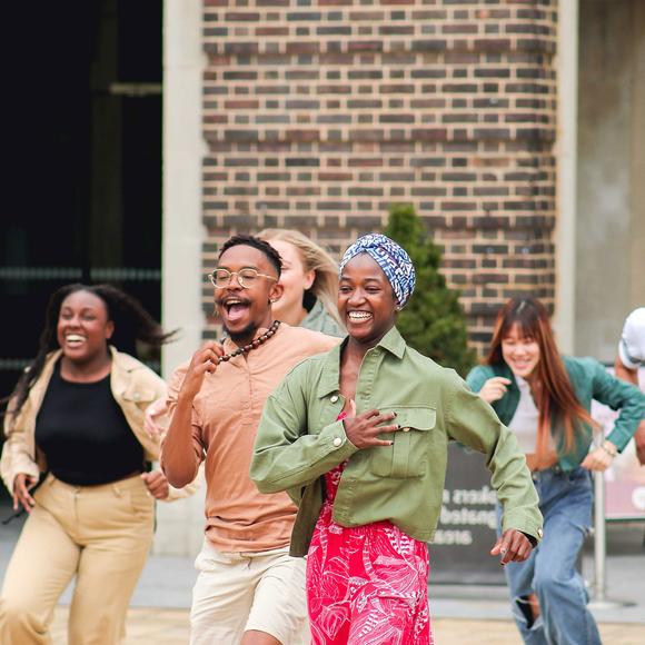 Open days students at Middlesex University