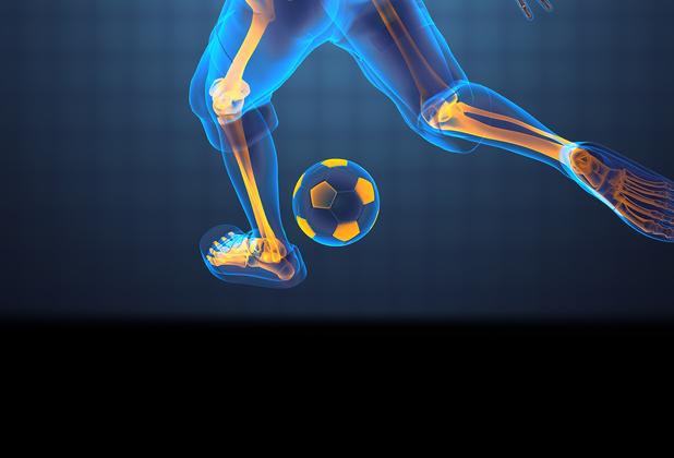 an examination of bones using a machine