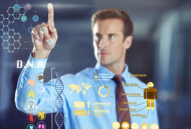 teacher showing data science live