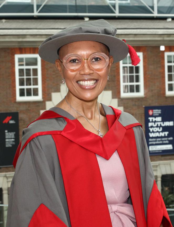 Honorary graduate Sindi Mabaso-Koyana at Middlesex University Graduation 2025