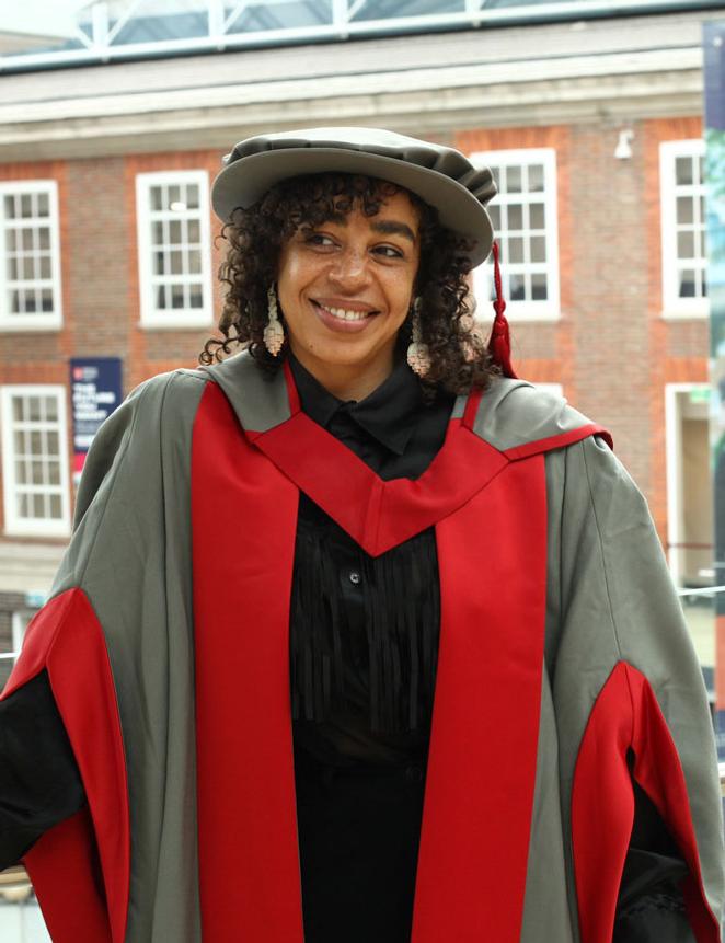Martine Rose at Middlesex University Graduation 2025