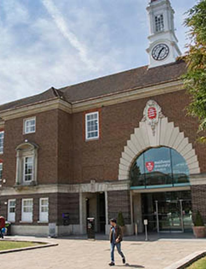 Front entrance of London campus