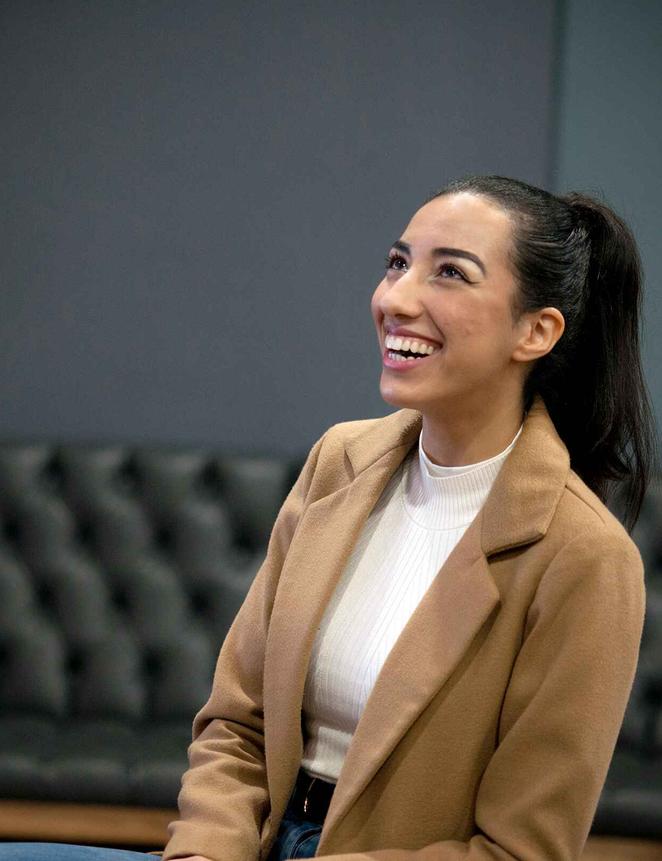 happy student
