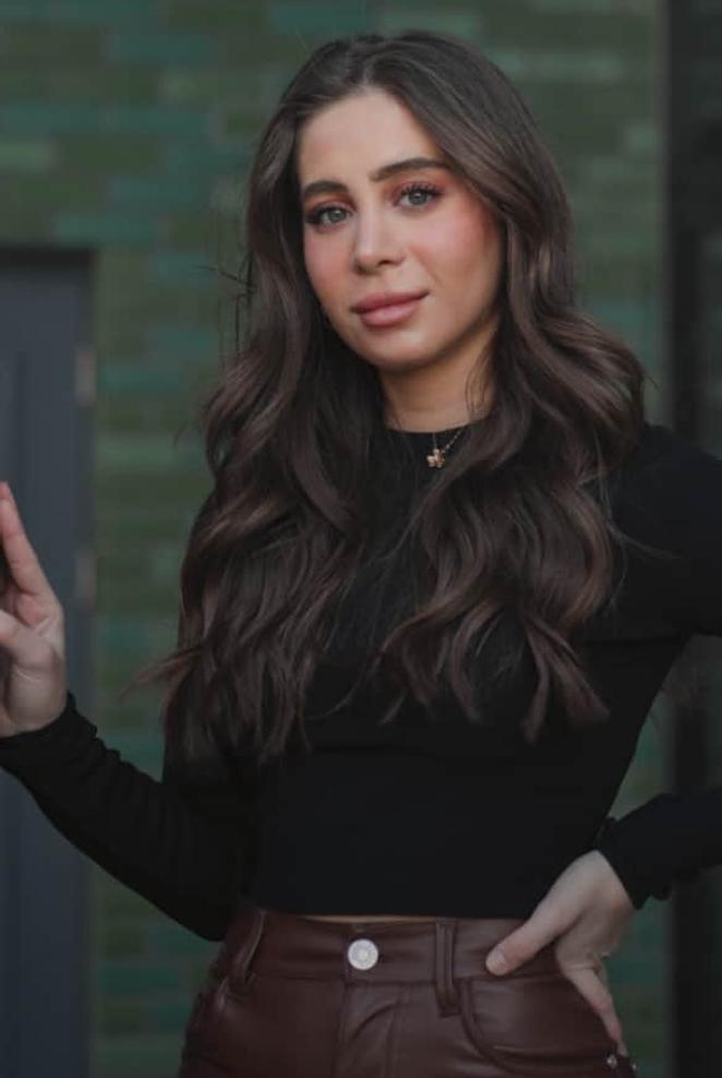 Student wearing black