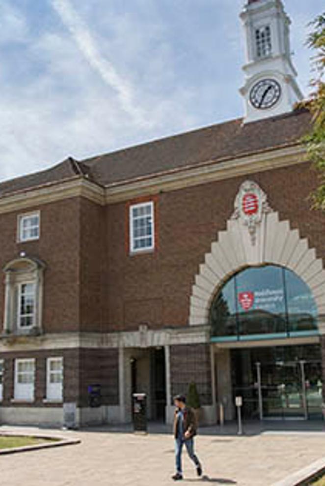 Front entrance of London campus