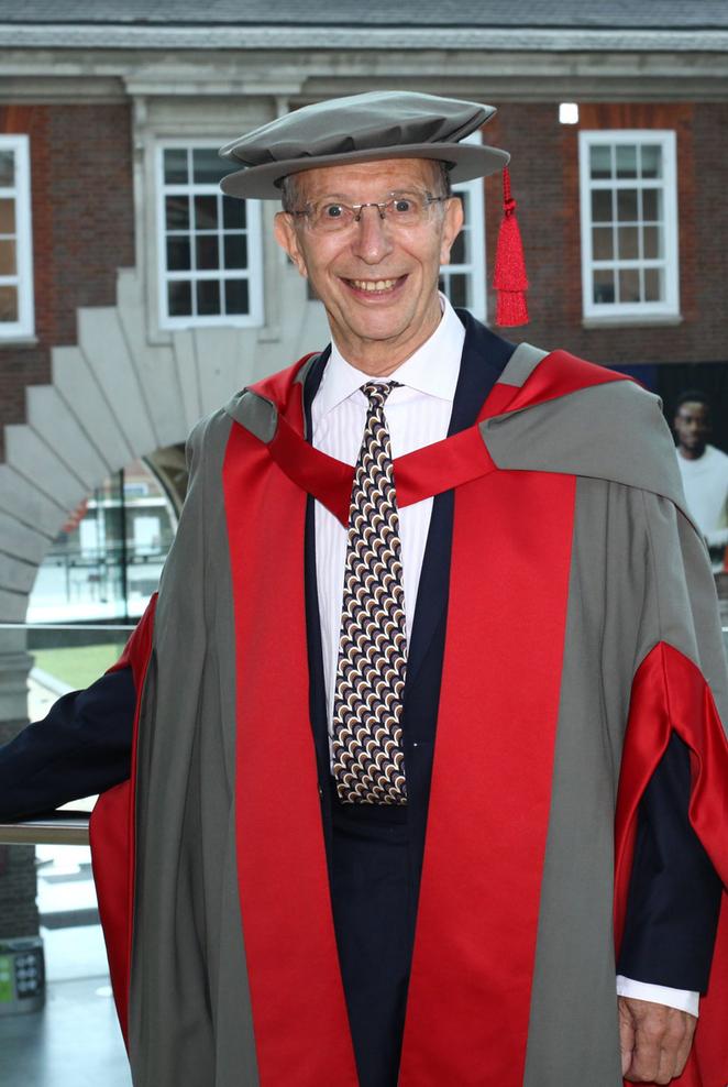 David Sugarman at Middlesex University Graduation 2025