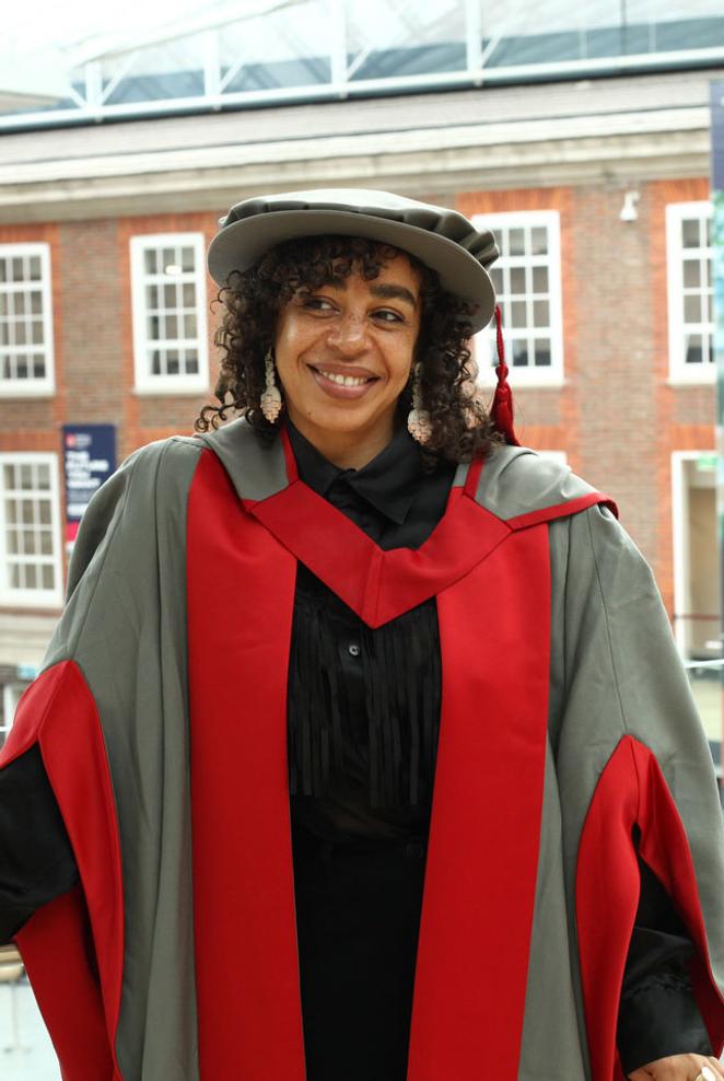 Martine Rose at Middlesex University Graduation 2025