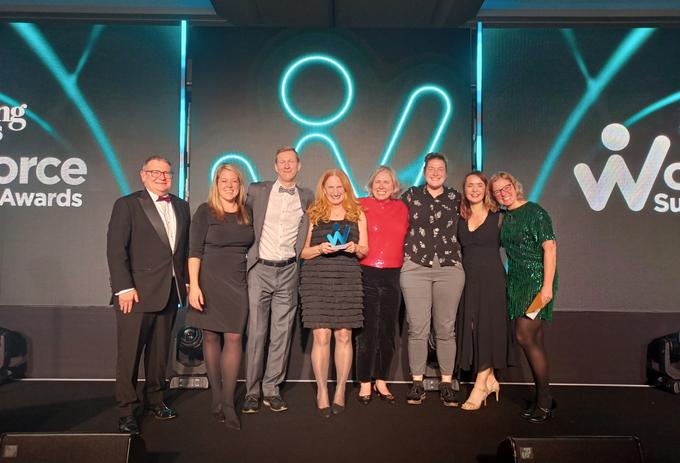 Middlesex University staff at Nursing Times Workforce Awards