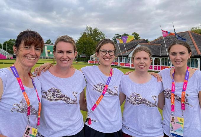 MDX PR Officer Sian Honnor is part of England's lawn bowls team.