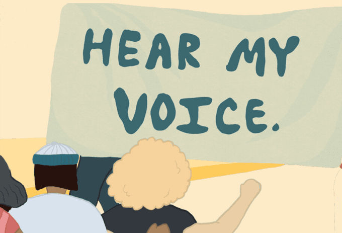 Hear My Voice banner