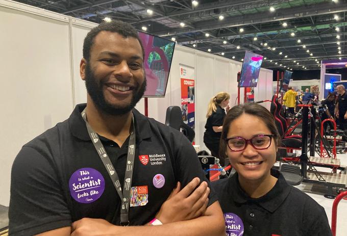 Middlesex exhibitors at New Scientist Live festival