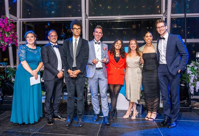 Mdx winning at the whatuni awards