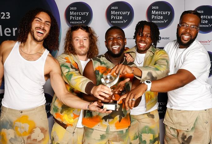 Winners-Ezra-Collective-during-The-2023-Mercury-Prize-with-FREENOW-1