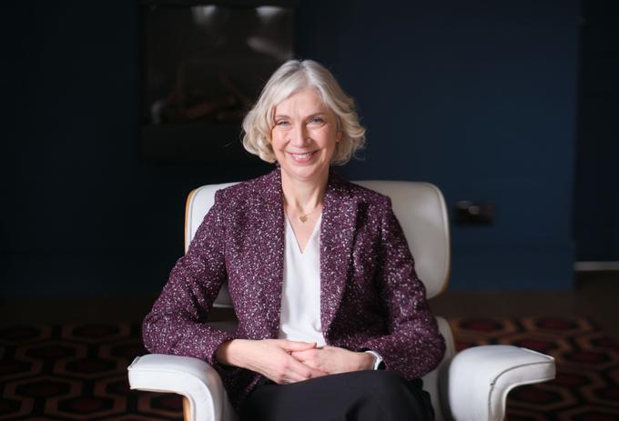Photo of Professor Shân Wareing who has been appointed as the new Vice-Chancellor of Middlesex University