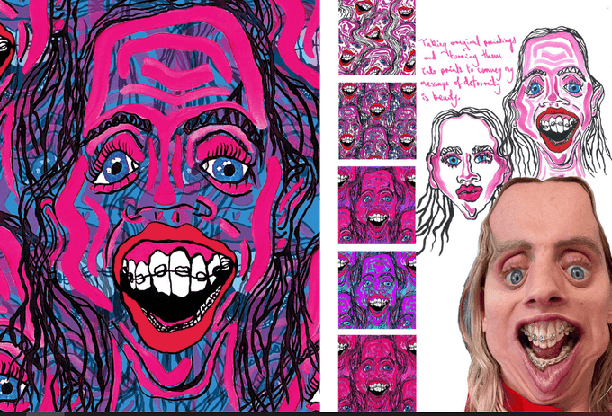 MDX artists making waves through artwork inspired by emotional reactions